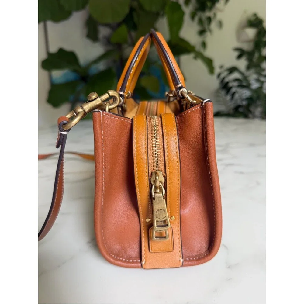Coach Rogue 17 In Signature Textile Jacquard With Duck Motif C6164 Crossbody Bag